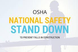 OSHA National Safety Stand Down 