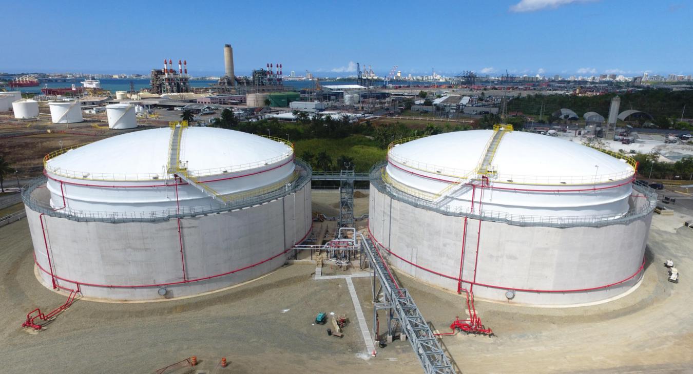 Large Petroleum Tanks