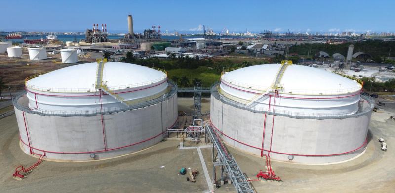Large Petroleum Tanks